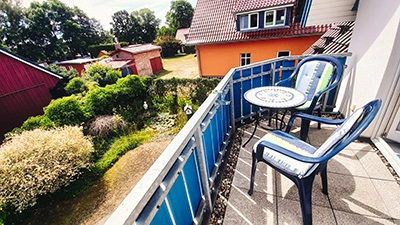 Südlich gelegener Balkon