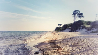 Der Weststrand - einer der schönsten Strände Deutschlands