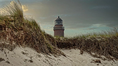 Am westlichen Rand des Nationalpark - der Leuchtturm