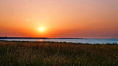 Abendliche Impressionen am Nordstrand