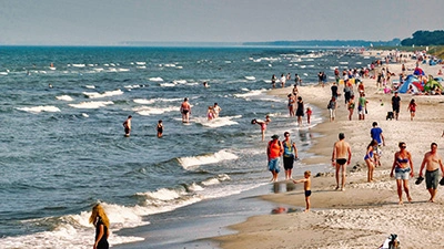 Kilometerlanger feinsandiger Strand